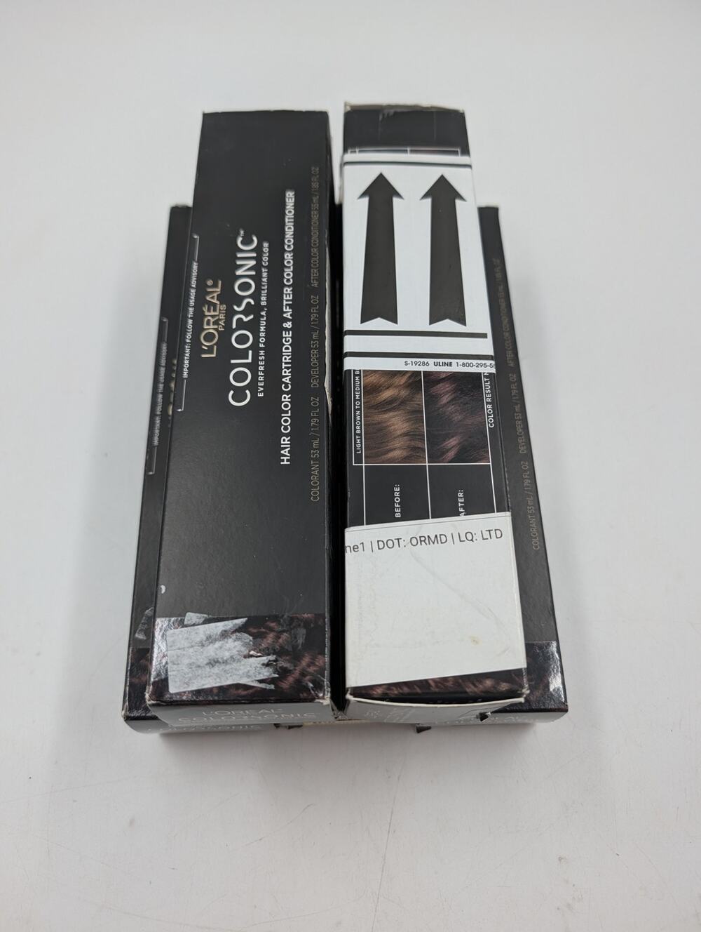 NEW Five Pack 3M L'Oreal Paris Colorsonic Ammonia Free Permanent Hair Color